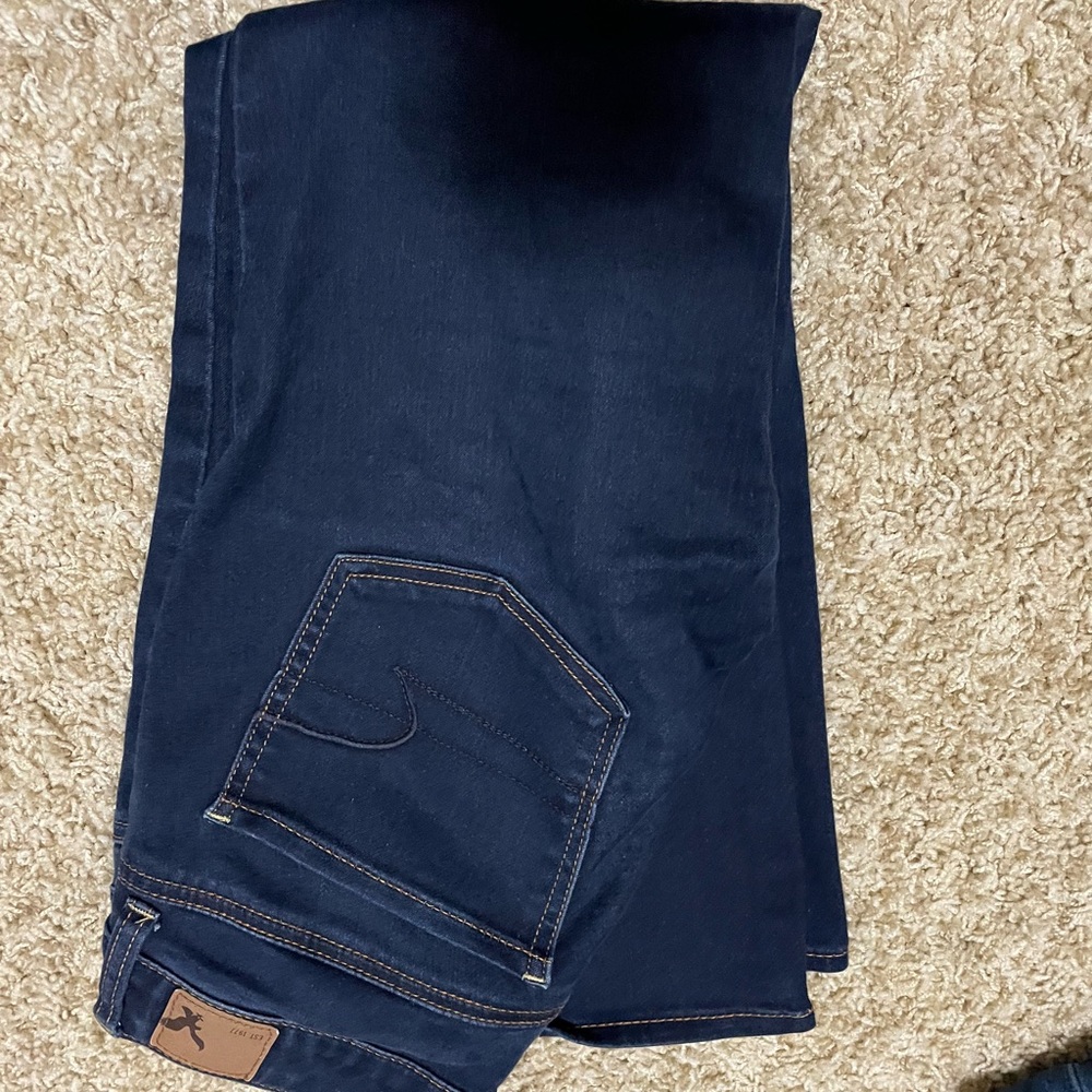 American eagle dark wash jegging